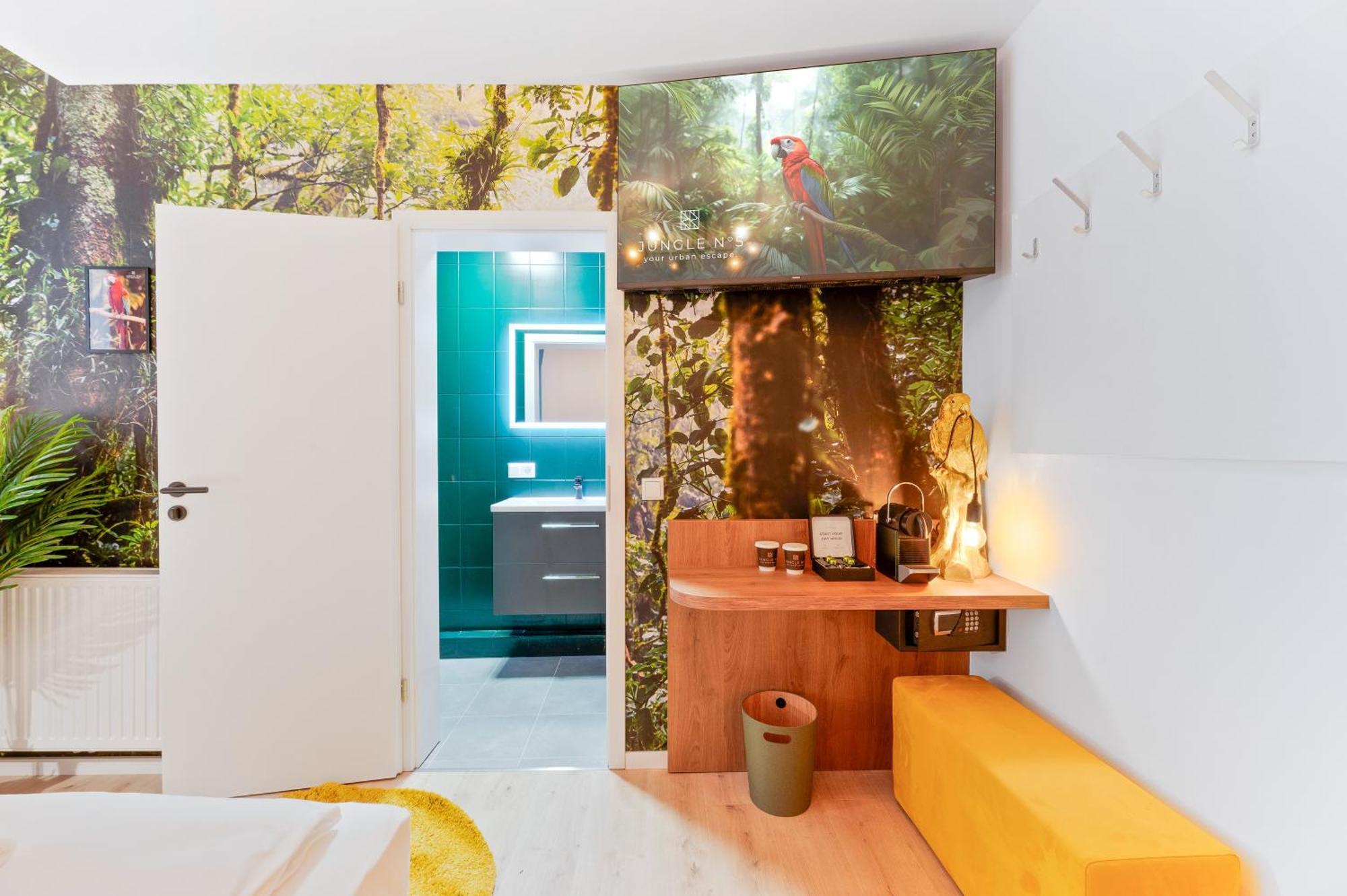 Jungle No5 Boutique Hotel - Stuttgart City-Center חדר תמונה